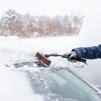 Snow Moover Small Car Brush and Ice Scraper with Foam Grip